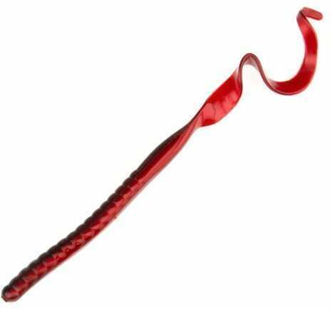 Zoom Mag-II 9" Worm 20BG-Red Shad