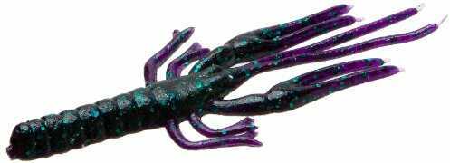 Zoom Big Critter Craw 10 Per Bag Black/Red