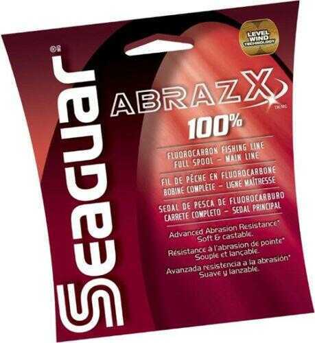 Seaguar Abrazx 100 Percent Fluorocarbon 25 Pound 200 Yard