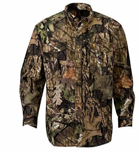 Browning Wasatch Shirt Long Sleeved Real Tree Xtra Size- Medium