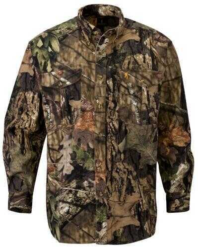 Browning Wasatch Shirt Long Sleeved Mossy Oak Break Up Country Size-Small