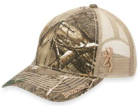 Browning Co-Branded Mesh Back Cap, Realtree Xtra