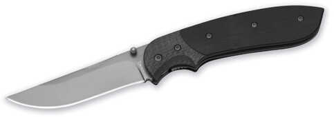 Browning Vortex Bird & Trout 440 Stainless 56-58 7.75" Folding Knife, Black/Carbon Md: 3227531