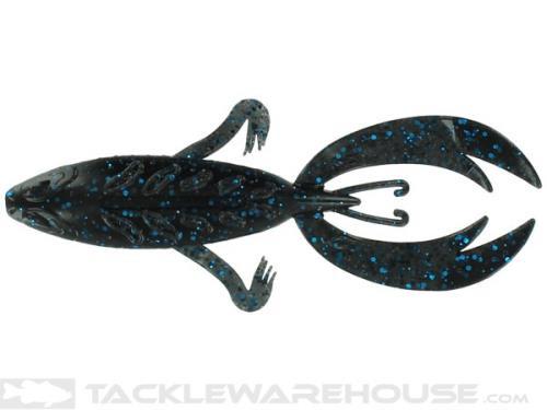 Rojas Fighting Frog 5" 5pk Black Blue Flake