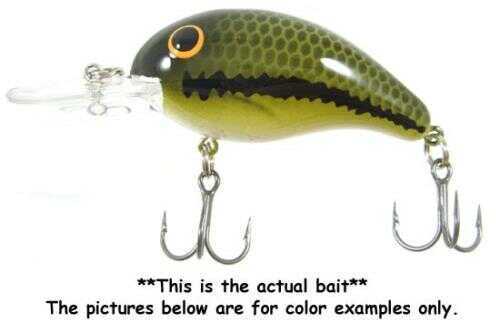 Bandit Dr Crankbait 1/4 Silent Chartreuse/Black Back Scale