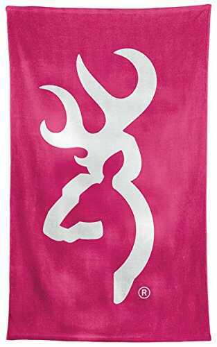 Browning Beach Towel Pink/White