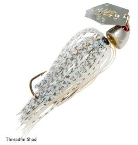 Z-Man Chatterbait Freedom 1/2Oz Threadfin Shad/Silver Blade Model: CBF12-06