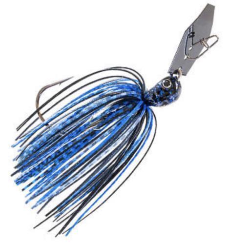 CHATTERBAIT JACK HAMMER 3/4oz BLACK/BLUE Model: CBJH34-06