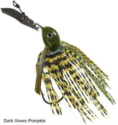 Z-Man Project Z Chatterbait Weedless 1/2Oz Dark Green Pumpkin Model: CBW-PZ12-10