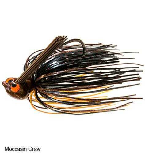 Z-Man CrossEyeZ Flipping Jig, 1/2-Ounce Moccasin Craw, 1-Pack Md: CEFL12-03