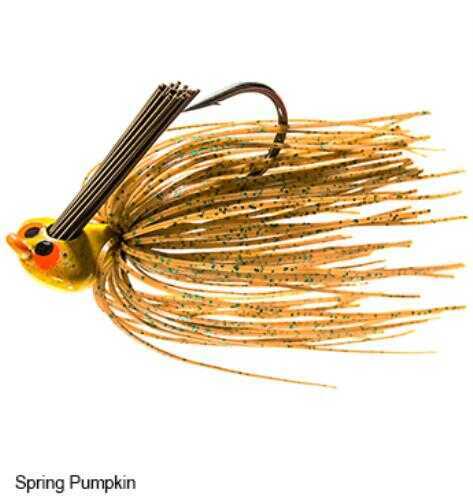 Z-Man CrossEyeZ Flipping Jig, 1/2-Ounce Spring Pumpkin, 1-Pack Md: CEFL12-07