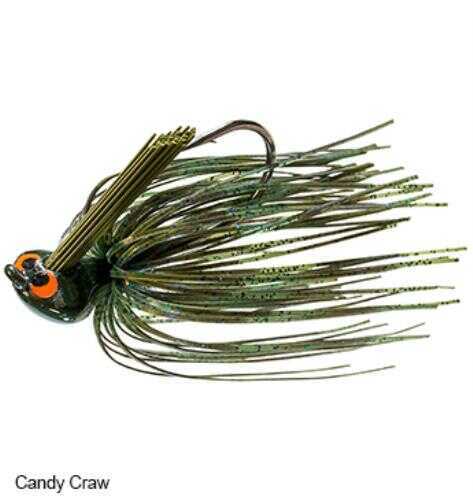 Z-Man CrossEyeZ Flipping Jig, 3/8-Ounce Candy Craw, 1-Pack Md: CEFL38-04