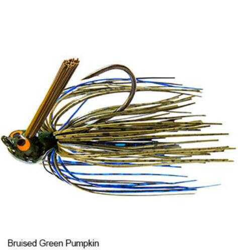 Z-Man CrossEyeZ Flipping Jig, 3/8-Ounce Bruised Green Pump, 1-Pack Md: CEFL38-08