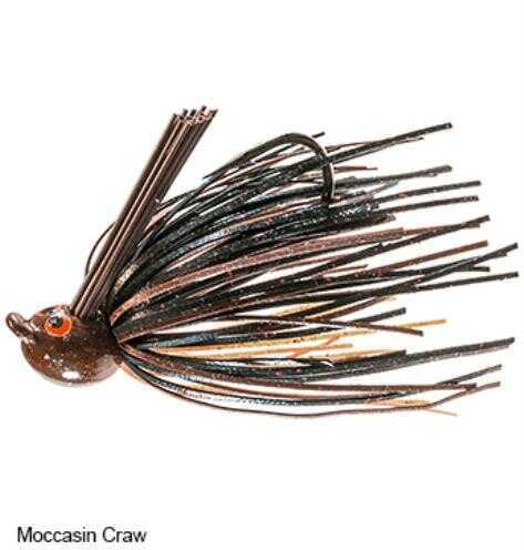 Z-Man CrossEyeZ Power Finesse Jig, 1/4 Ounce, Moccasin Craw, 1-Pack Md: CEPF14-03