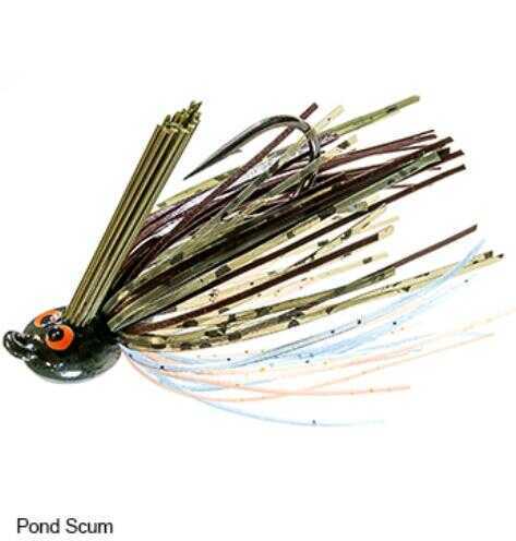 Z-Man CrossEyeZ Power Finesse Jig, 1/4 Ounce, Pond Scum, 1-Pack Md: CEPF14-05