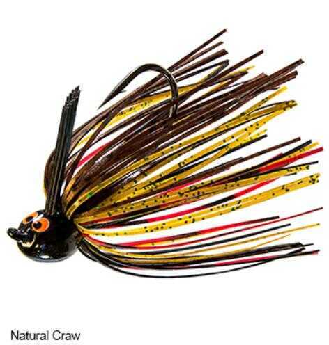 Z-Man CrossEyeZ Power Finesse Jig, 1/4 Ounce, Natural Craw, 1-Pack Md: CEPF14-07