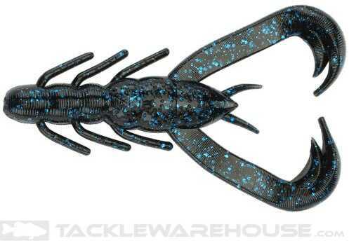 V&M Wild Craw Jr 3.25" 8b Black Blue