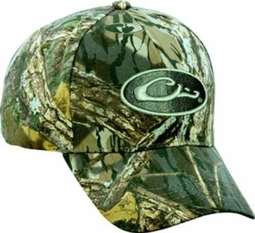 Drake Oval Logo Cotton Cap, Mossy Oak Shadow Branch Md: DH3000-021