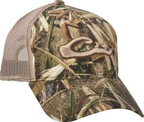 Drake Logo Mesh Back Cap, Mossy Oak Shadow Grass Blades Md: DH3011-013