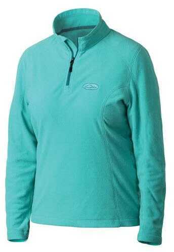 Lady Drake Camp Micro Fleece Teal Size-small