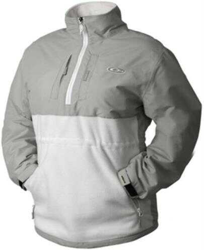 Lady Drake Eqwader 1/4 Zip Wht/Gray Large