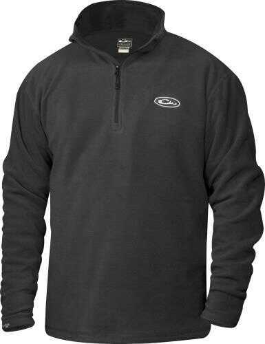 Drake Waterfowl Black Camp Fleece Pullover (S)