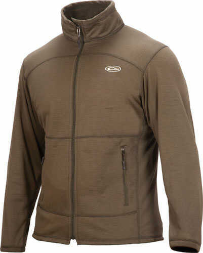 Drake Breathlite Fullzip Jacket Brown Small