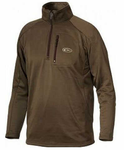 Drake Breathlite 1/4 Zip Jacket Brown 2Xl