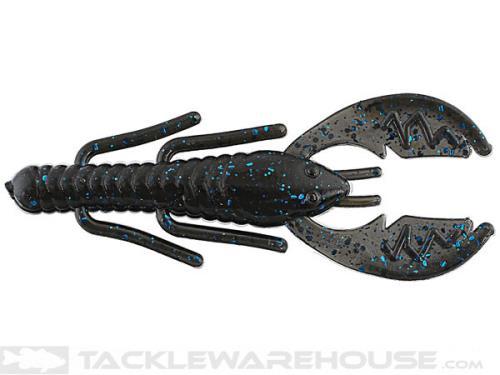 NetBait Paca Slim Craw 4" 9bg Black Blue Flake