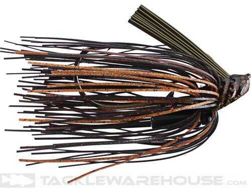 V&M Adrenaline Flip Jig 3/8 Black Brown Amber