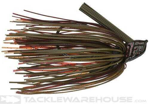 V&M Adrenaline Flip Jig 1/2 Green Pumpkin Craw