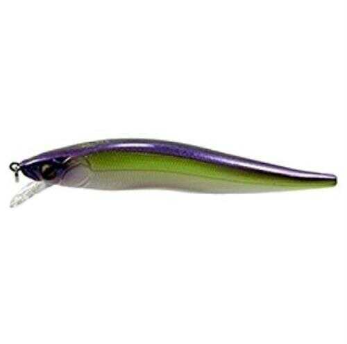 Luck E Strike 4.5" RC Stick Suspending Jerkbait 1/2oz Purple Green Apple RCSTX-46