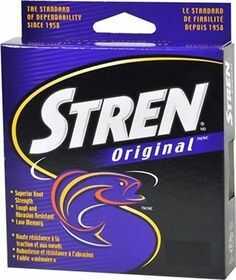 Stren Original Bulk Fishing Line 12lb 2400 yds Clear Blue SBSS-00120