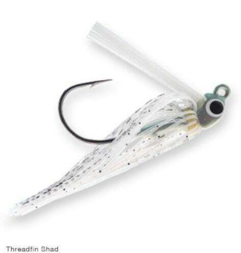 Z-Man Fishing Products 1/4 Ounce 4/0 Hook Size Jig, Threadfin Shad Md: SJ14-02