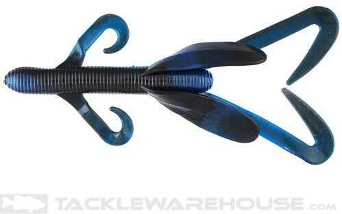 V&M Swamp Hog 5" 8bg Black Blue Swirl