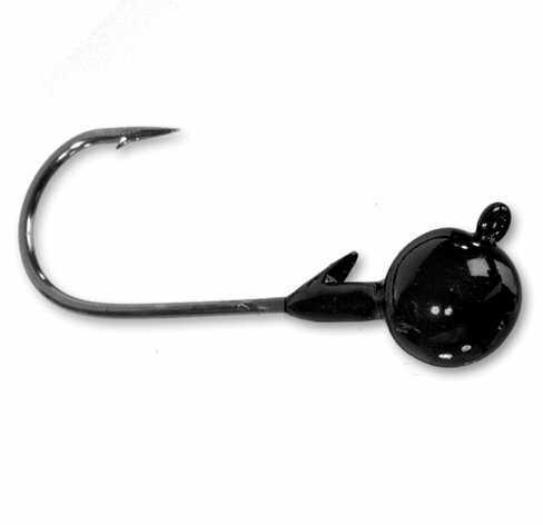 Strike King Tg Shaky Head 1/4Oz 3Pk Black