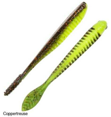 Z-Man Trick ShotZ Soft Bait Lure, 4.2-Inches, Coppertreuse, 5-Pack Md: TS42-109PK5