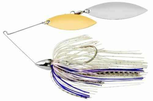 War Eagle Nkl Dbl Wil Spinnerbait Pur Shad