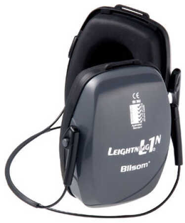 Howard Leight Industries Leightning L1N Earmuff - Neckband Style NRR 25 Sleek, Anatomic Behind-The-Neck Design - Include