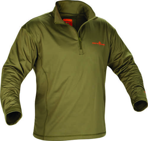 Arctic Shield Midweight Base Layer Top Winter Moss Medium  