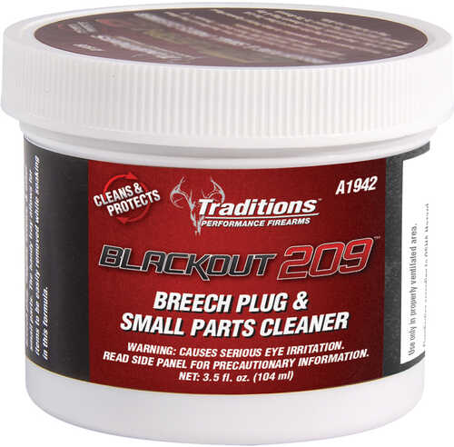 Traditions A1942 Blackout 209 Breech Plug Cleaner Muzzleloader