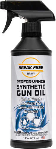 Break Free Performance Synthetic Gun Oil 1 Pint with Trigger Sprayer Model: LP-5-1