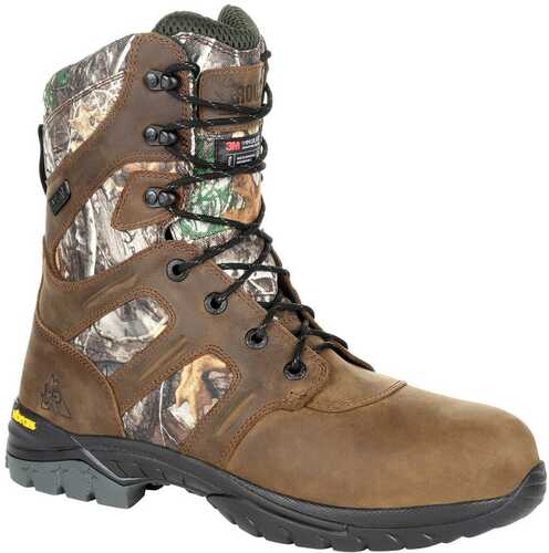 Rocky Deer Stalker Boot 800g Realtree Edge Size 9 Model: RKS0411-9