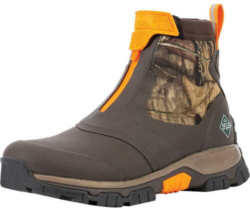 Muck Apex Mid Zip Boot Brown/ Mossy Oak Break Up Country 9  