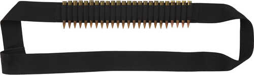 Bulldog Rifle Shell Bandolier Black 24 Cartridges Model: WRAB