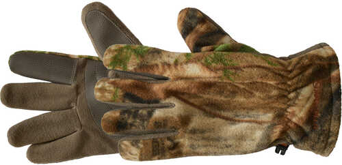 Manzella Hunter Fleece Gloves Large Realtree Edge  