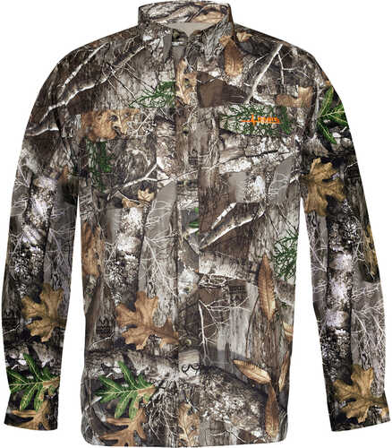 Habit Hatcher Pass Camo Guide Long Sleeve Shirt Realtree Edge X-Large 