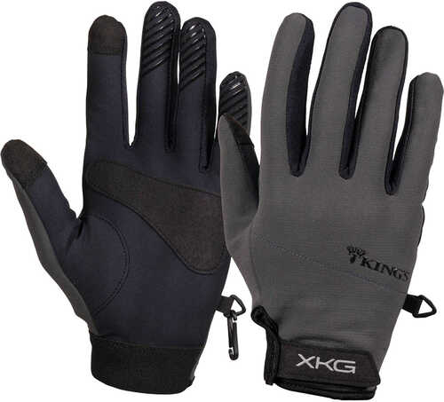 XKG Mid Weight Glove Charcoal Large  