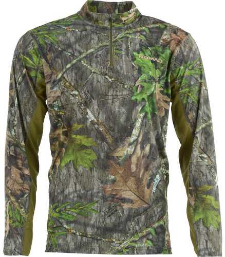 NOMAD NWTF 1/4 Zip Mossy Oak Obsession Large Model: N1200010-923-L