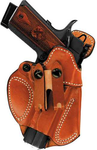 DeSantis Cozy Partner Holster Standard 1911 5 in w/out Rail IWB/OWB RH Tan